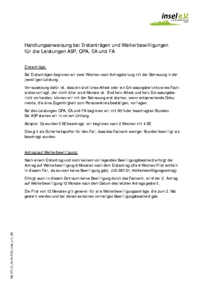 Datei:2 UD.071.01 Handlungsanweisung bei Erstantraegen und Weiterbewilligungen.pdf